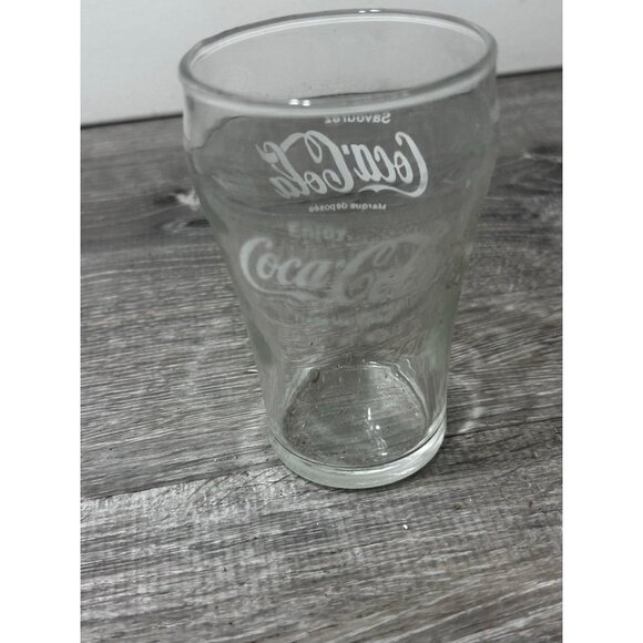 Vintage Coca Cola Libby Coke Bell Soda Flare Drink Mini Glass - Picture 1 of 5